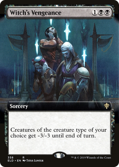 Witch's Vengeance (358) (Extended Art) - Foil