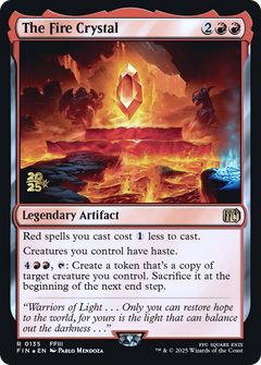 The Fire Crystal (0135) (Prerelease) - Foil