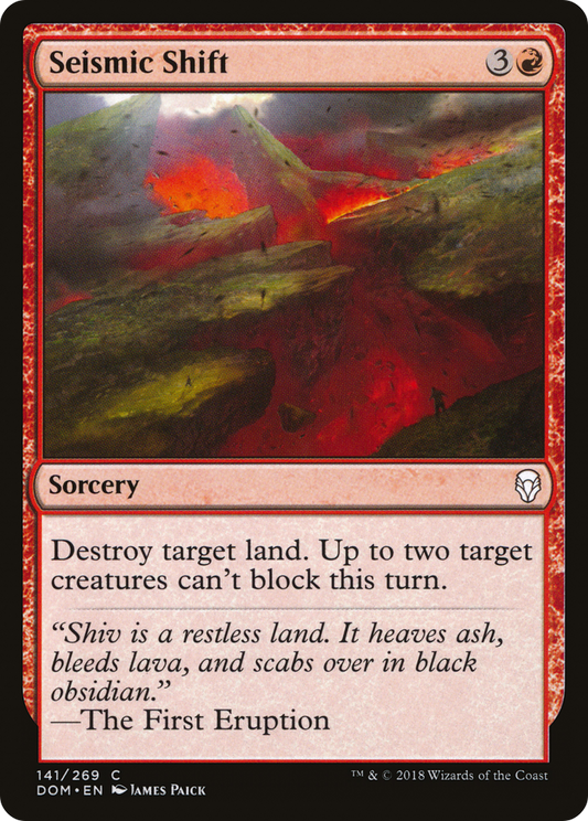 Seismic Shift - Foil
