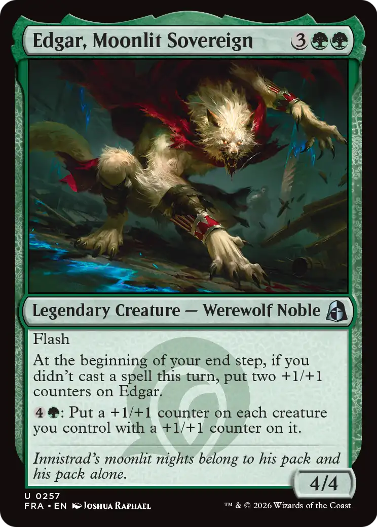 Edgar, Moonlit Sovereign (FRA) - Foil
