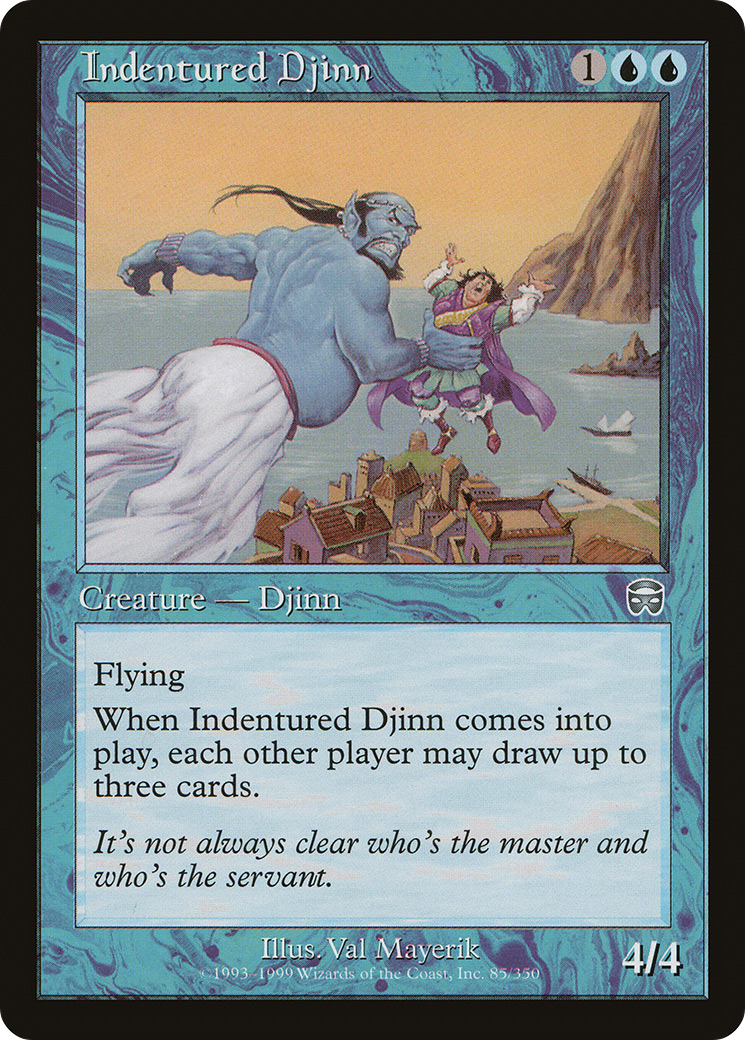 Indentured Djinn - Foil