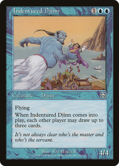 Indentured Djinn - Foil