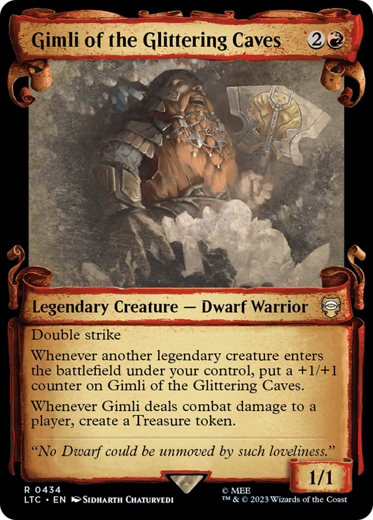 Gimli of the Glittering Caves (0434) (Showcase)