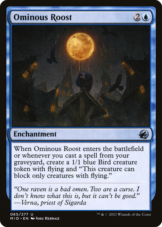 Ominous Roost - Foil