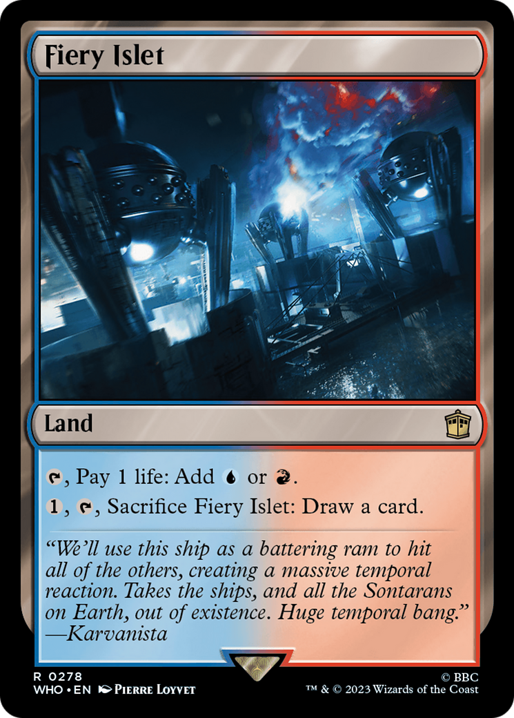 Fiery Islet - Foil
