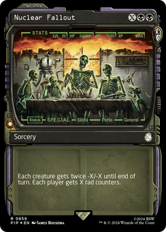 Nuclear Fallout (0859) (Showcase) - Surge Foil