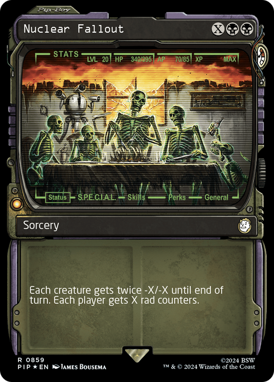 Nuclear Fallout (0859) (Showcase) - Surge Foil