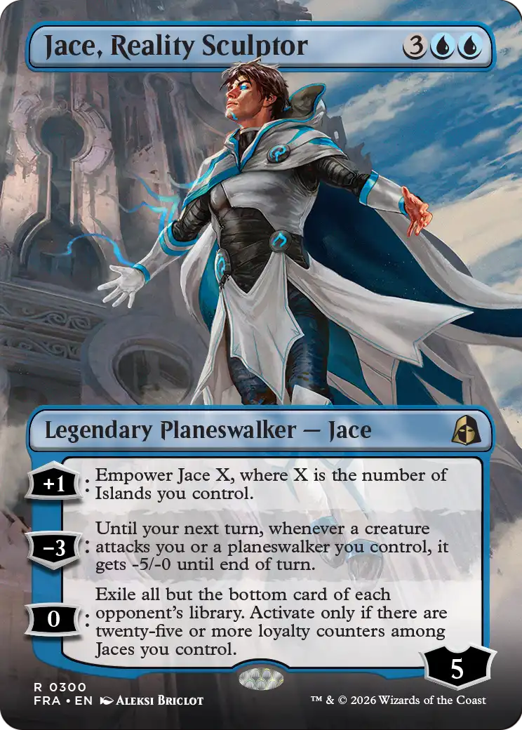 Jace, Reality Sculptor (0300) (Borderless) (FRA)