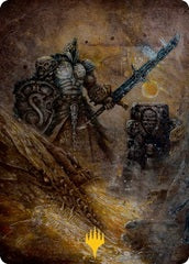 Dakkon, Shadow Slayer (48/81) Art Card (AMH2) - Gold-Stamped Signature