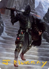 Dakkon, Shadow Slayer (49/81) Art Card (AMH2) - Gold-Stamped Signature