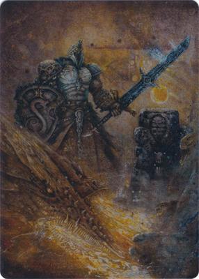 Dakkon, Shadow Slayer (48/81) Art Card