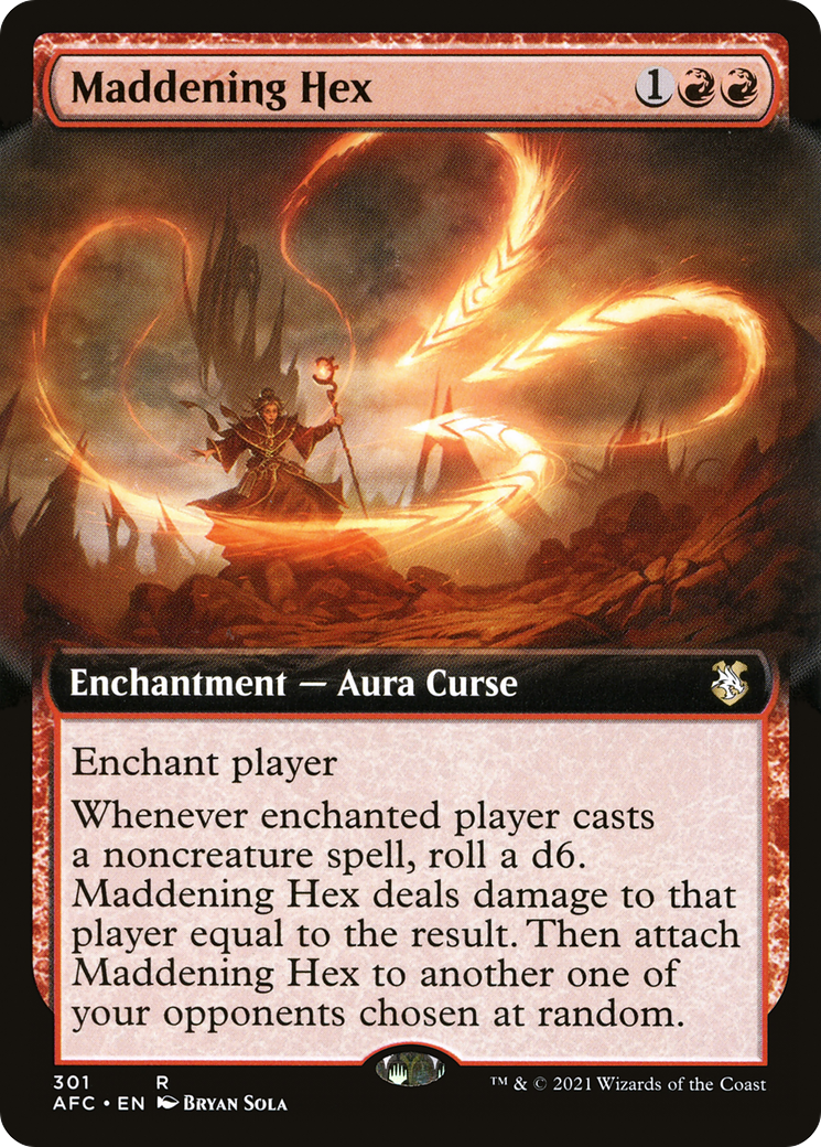 Maddening Hex (301) (Extended Art)