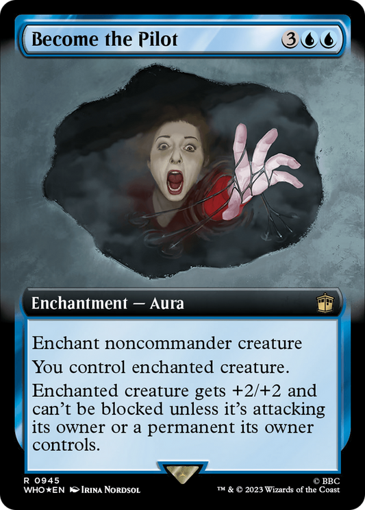 Become the Pilot (0945) (Extended Art) - Surge Foil