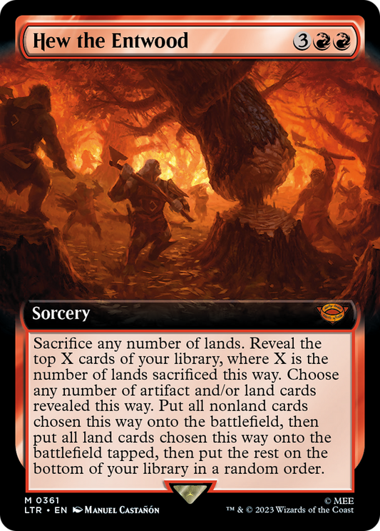 Hew the Entwood (0361) (Extended Art)