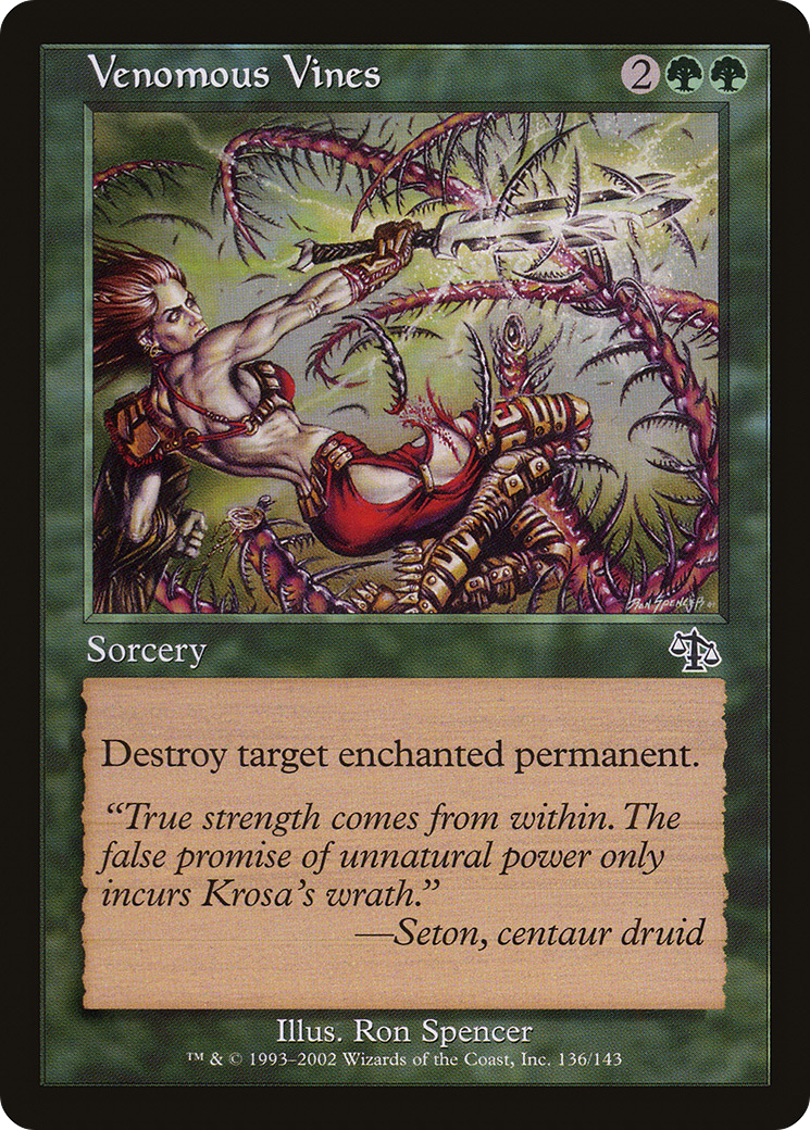 Venomous Vines - Foil
