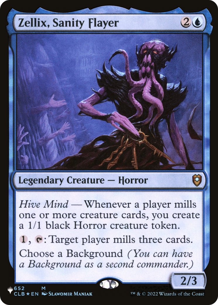 Zellix, Sanity Flayer (CLB-652) (PLST)