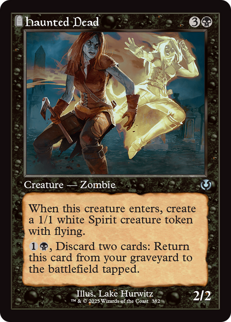 Haunted Dead (0382) (Retro Frame)