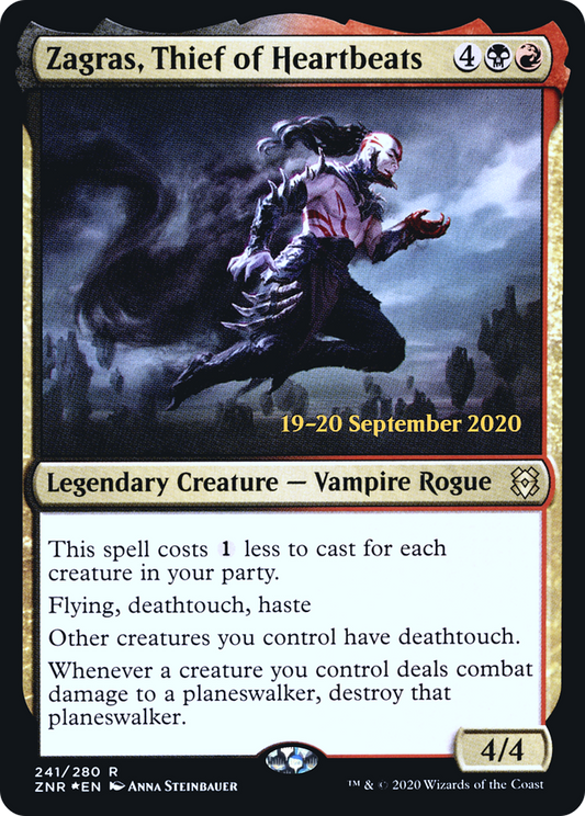 Zagras, Thief of Heartbeats (241) (Prerelease) - Foil