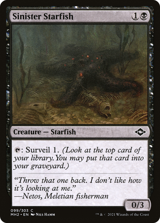 Sinister Starfish - Foil