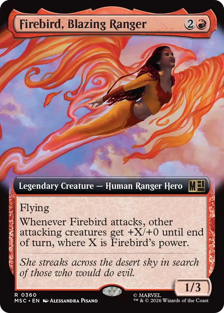Firebird, Blazing Ranger (0360) (Extended Art) (MSC)