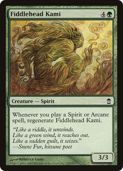 Fiddlehead Kami - Foil