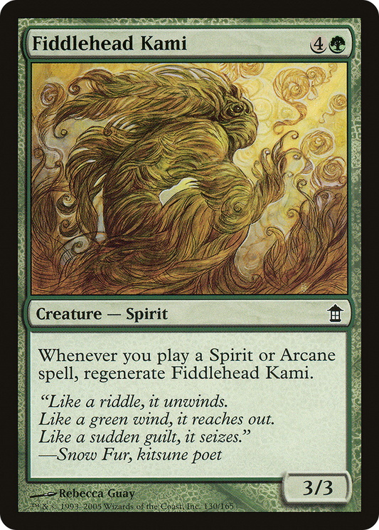 Fiddlehead Kami - Foil