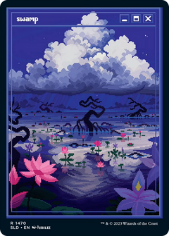 Swamp (1470) (Showcase) - Foil