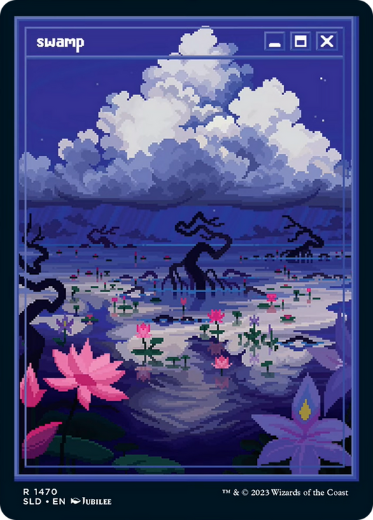 Swamp (1470) (Showcase) - Foil