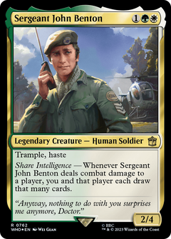 Sergeant John Benton (0762) - Surge Foil