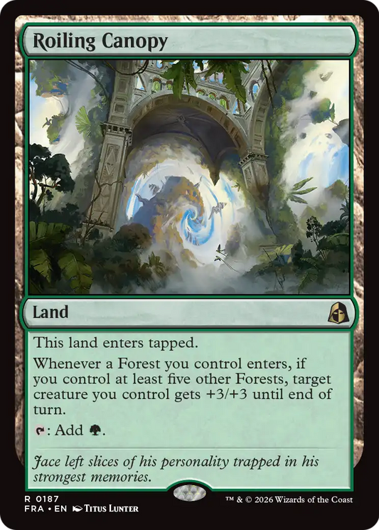 Roiling Canopy (FRA) - Foil