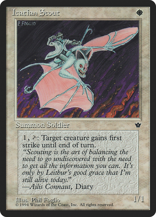Icatian Scout (Illus. Phil Foglio)