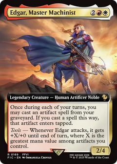 Edgar, Master Machinist (0169) (Extended Art)