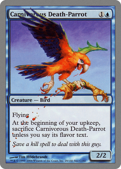 Carnivorous Death-Parrot - Foil