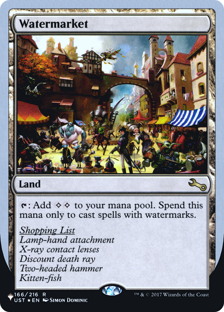 Watermarket - Foil