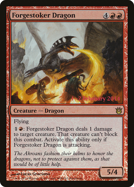 Forgestoker Dragon (98) (Prerelease) - Foil