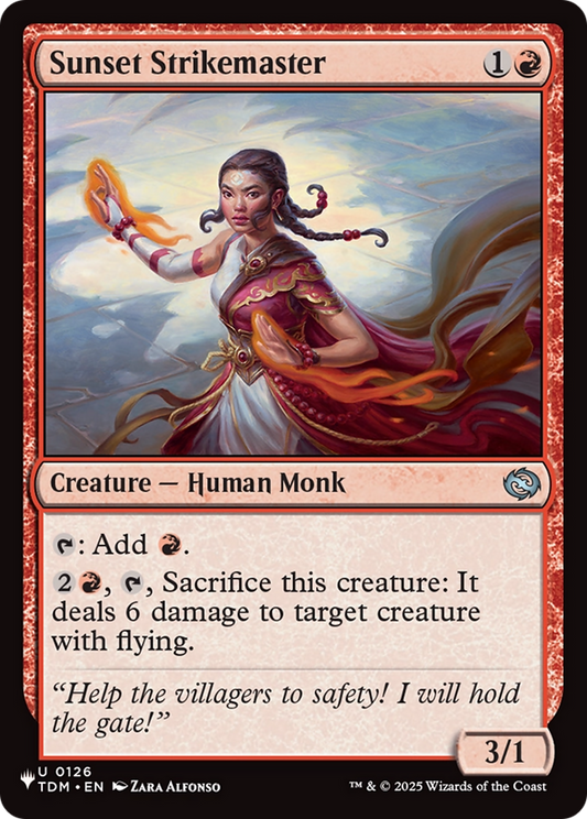 Sunset Strikemaster (TDM-126) (PLST)