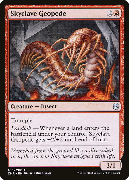 Skyclave Geopede - Foil