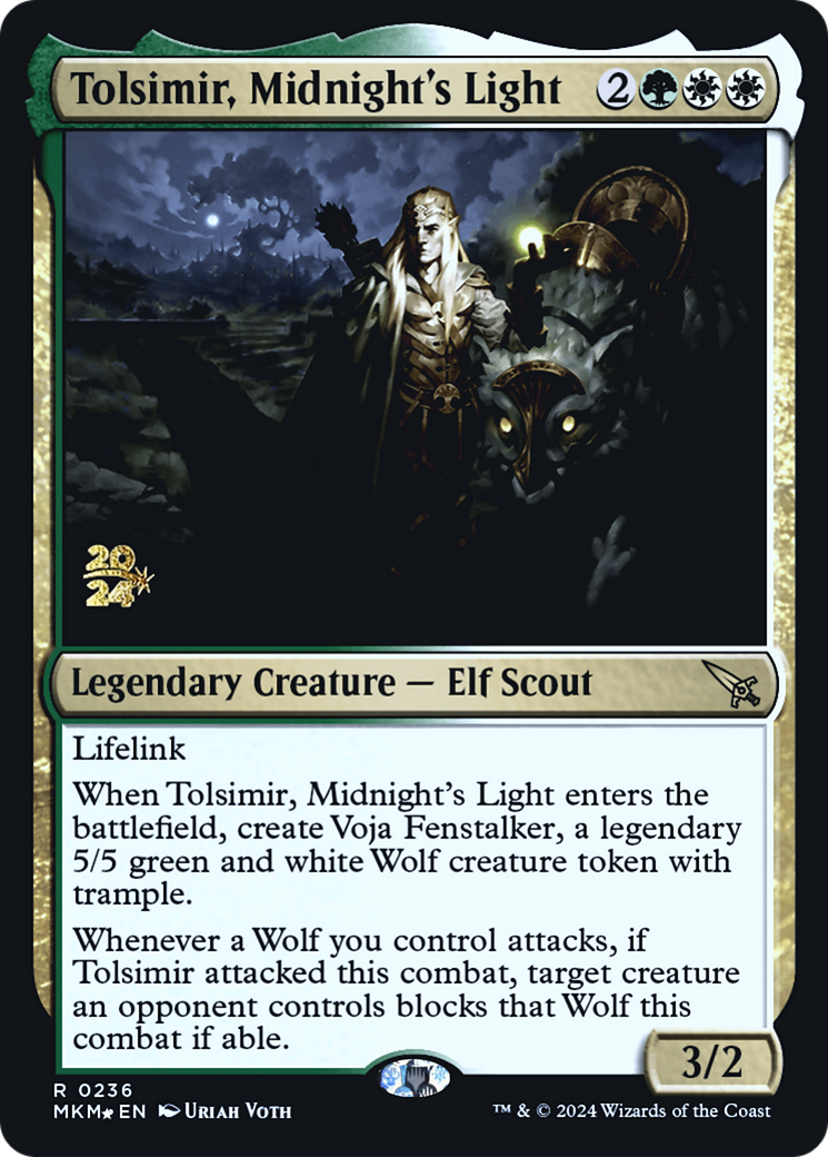 Tolsimir, Midnight's Light (0236) (Prerelease) - Foil