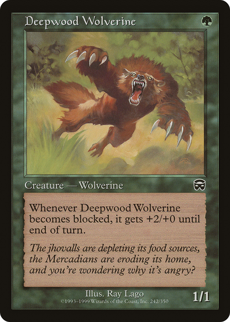 Deepwood Wolverine - Foil