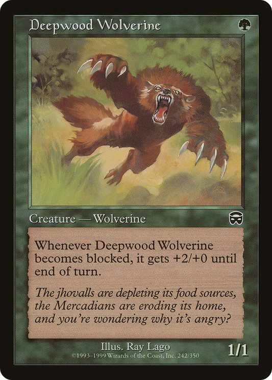 Deepwood Wolverine - Foil
