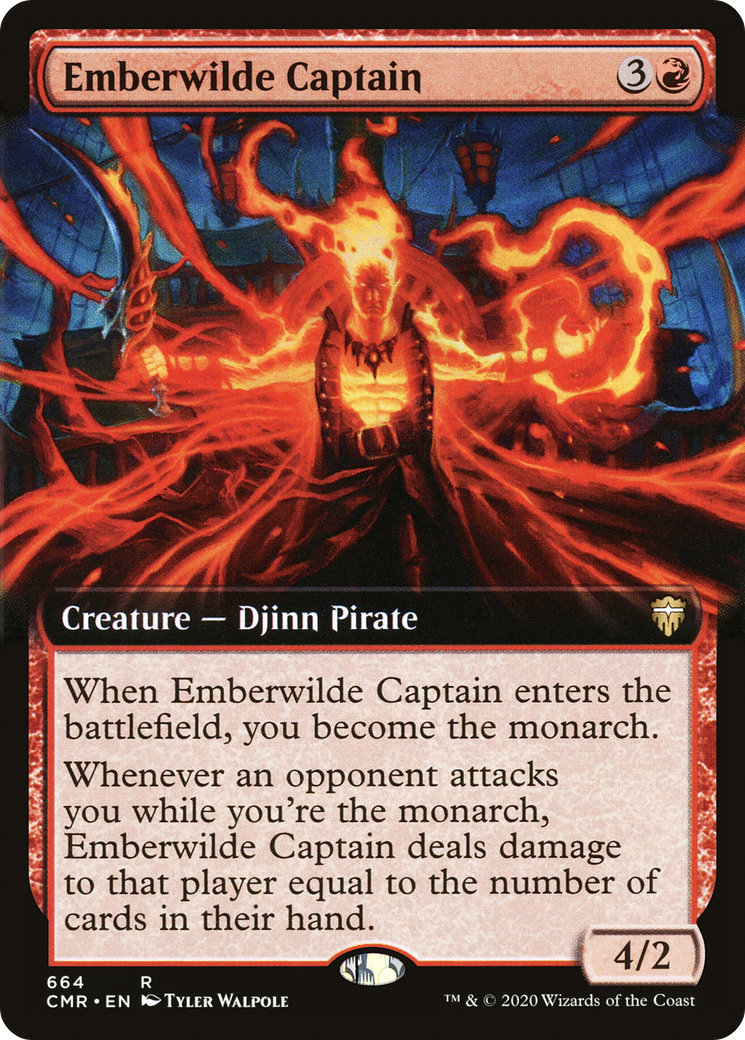 Emberwilde Captain (664) (Extended Art)