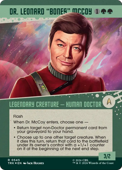 Dr. Leonard "Bones" McCoy (0545) (Showcase) (TRK) - Surge Foil