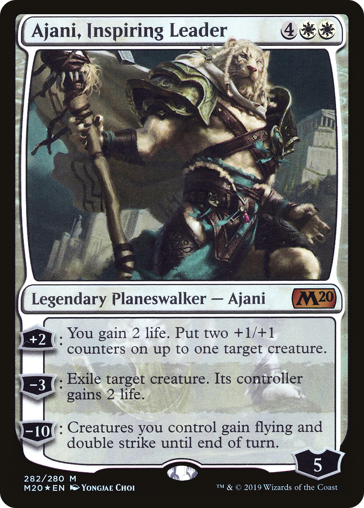 Ajani, Inspiring Leader - Foil