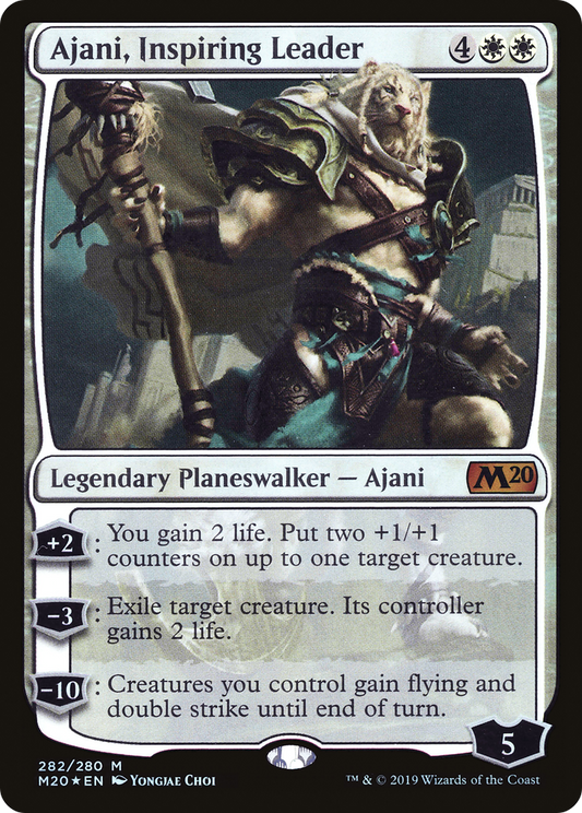 Ajani, Inspiring Leader - Foil
