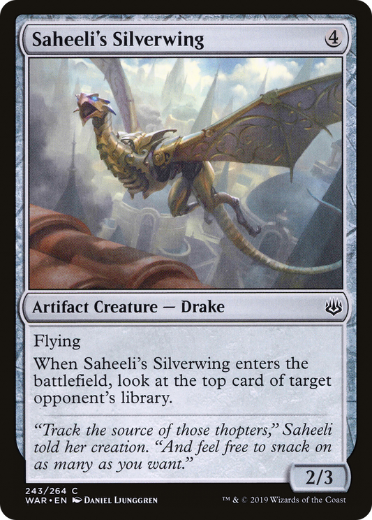Saheeli's Silverwing - Foil