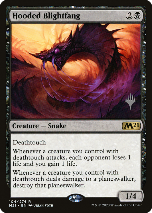 Hooded Blightfang (104) (Promo Pack) - Foil