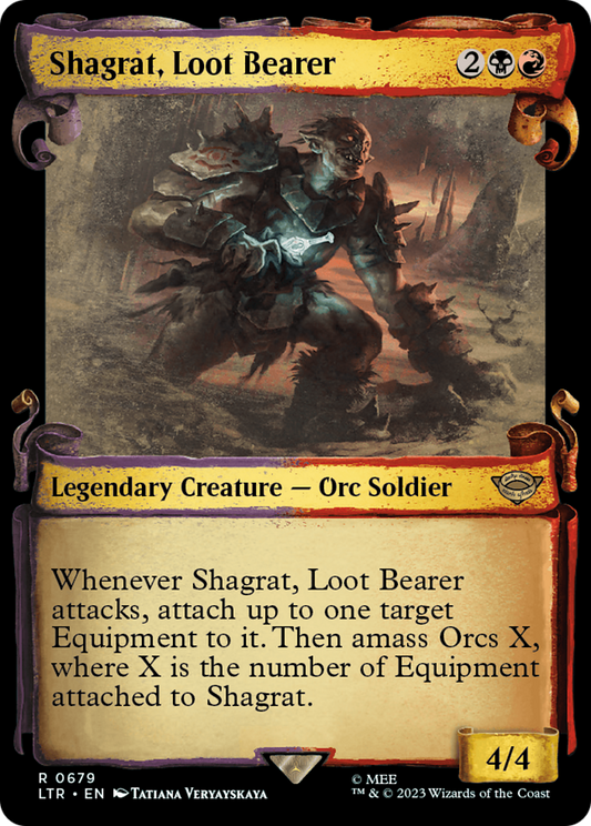 Shagrat, Loot Bearer (0679) (Showcase) - Silver Foil