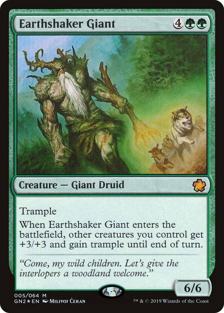 Earthshaker Giant - Foil