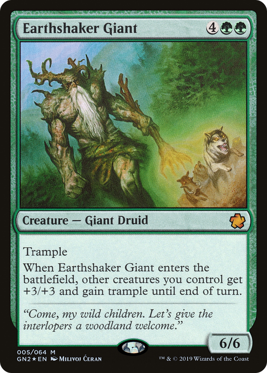 Earthshaker Giant - Foil