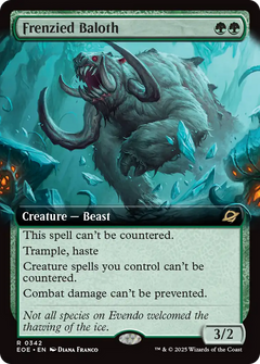 Frenzied Baloth (0342) (Extended Art)